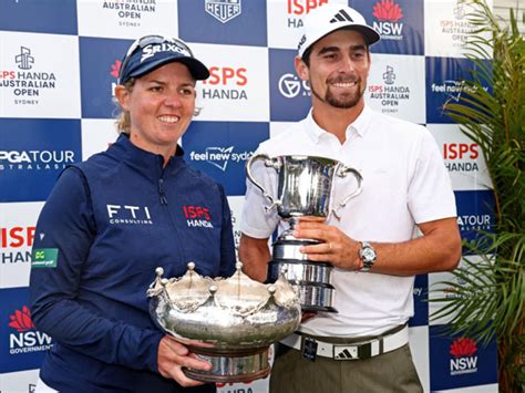australian open golf scores|Joaquin Niemann, Ashleigh Buhai win Australian Open titles.